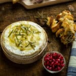 Camembert mit Spreewälder Rauchsalz