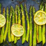 Grüner Spargel mit Spreewälder Rauchsalz