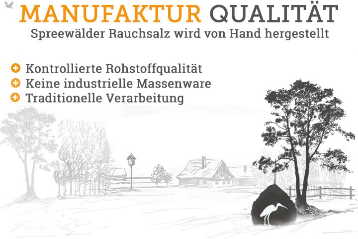 Homepage Rauchsalz Manufaktur Qualität